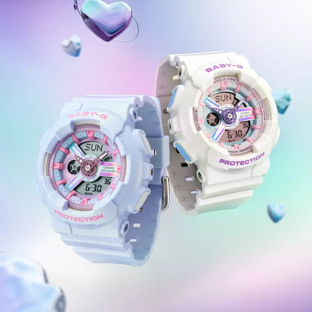 Casio Baby-G Jam Tangan Wanita Analog Digital Original BA-110FH-2ADR