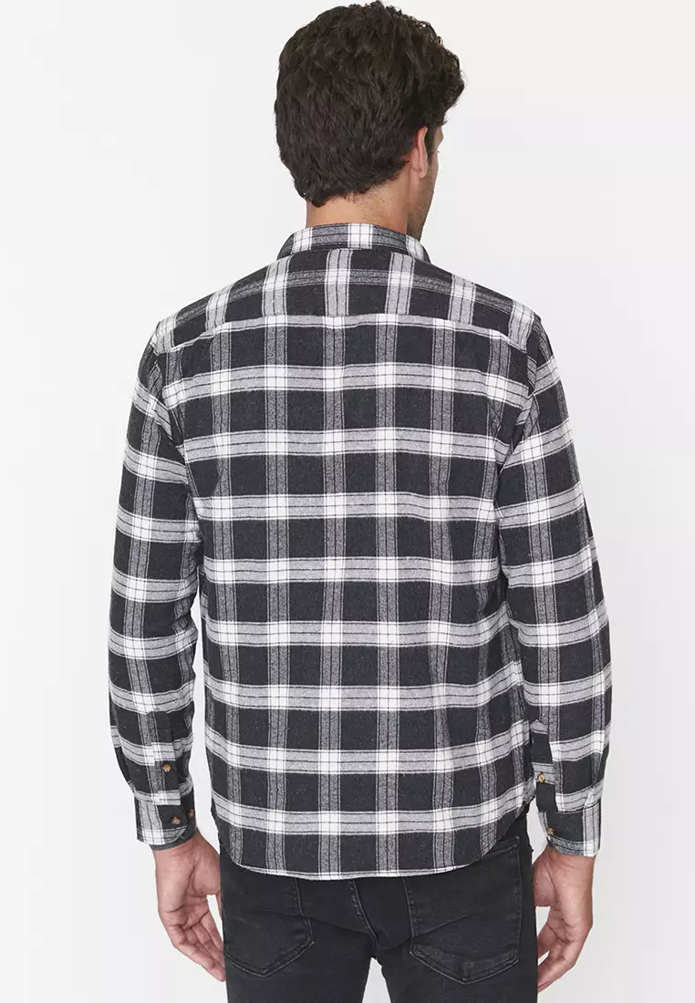 ⭐⭐⭐さん専用　SCOTCH PLAID FLANNEL SHIRT Flannel check shirt