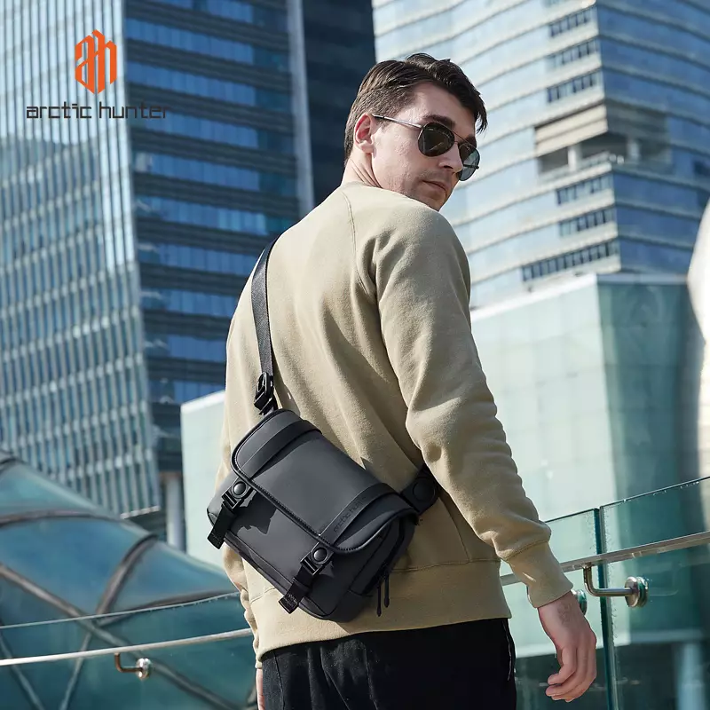 Arctic Hunter K00568 Tas Selempang Messenger Bag Sling Bag Pria - GREY
