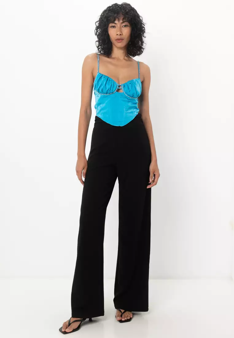 Diamante Corset Top