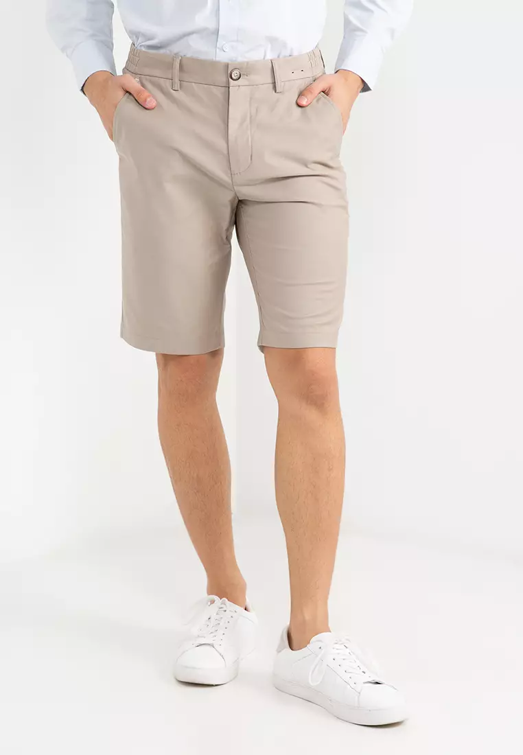 Buy G2000 Cotton rich Twill Flat Front Shorts 2024 Online ZALORA