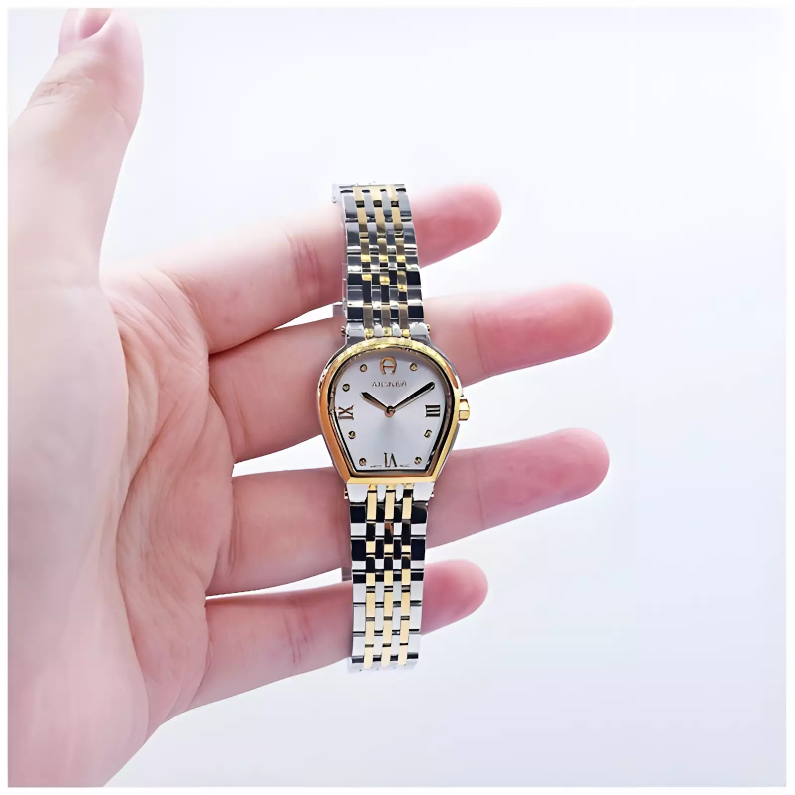 Aigner Dogna - Jam Tangan Analog Wanita - Silver Dial - All Stainless Steel - AGW.270001