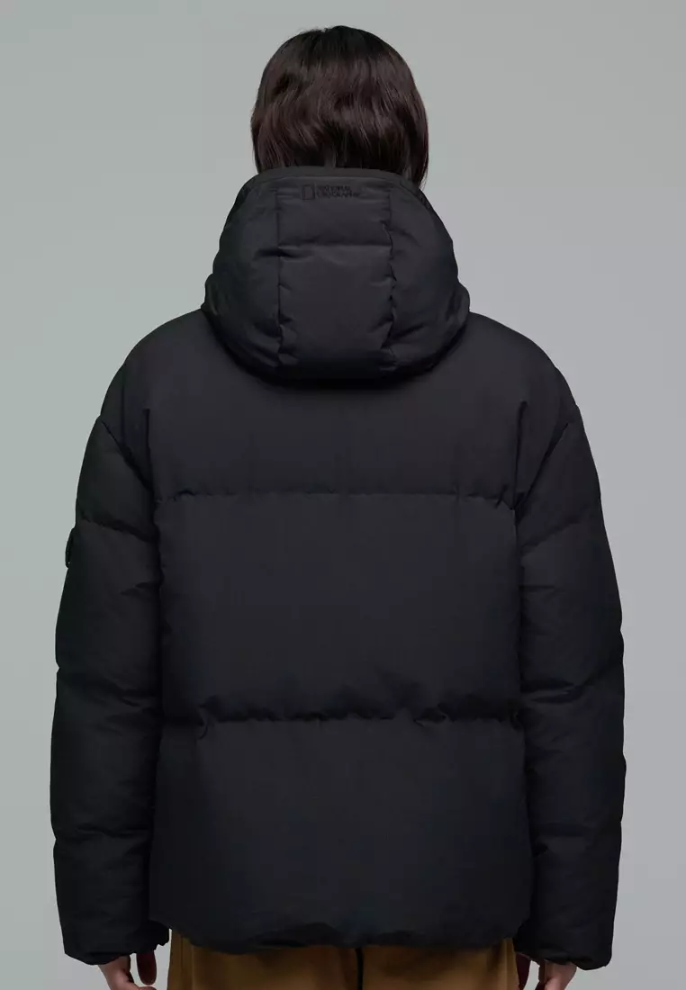 男女同款HERON連帽羽絨外套