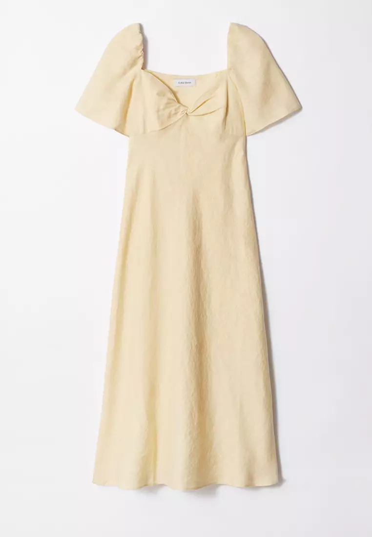 Linen Midi Dress
