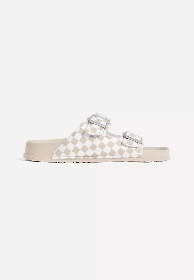 Checkerboard slides store double strap