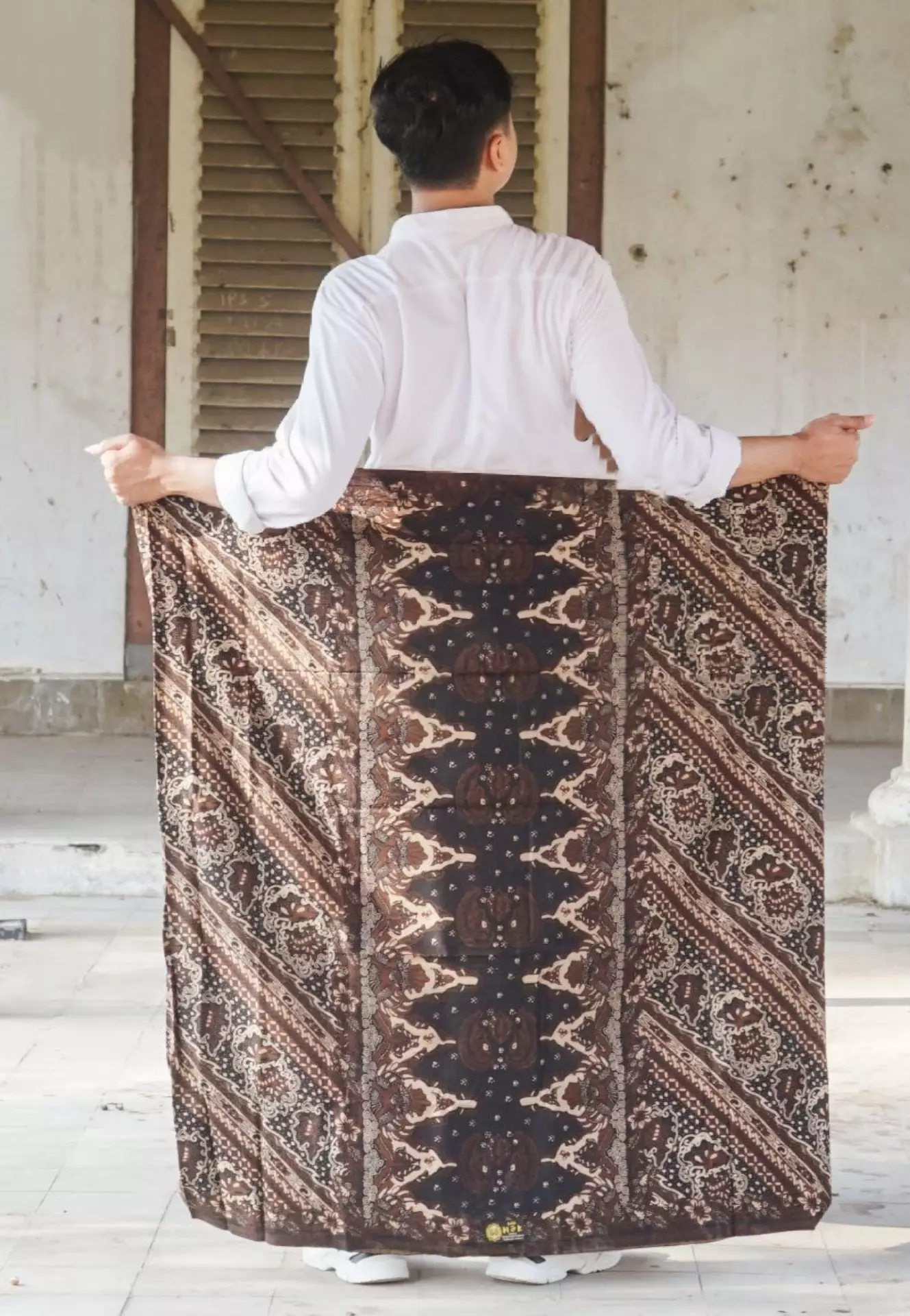 Sarung Batik Cayapata Coklat Premium MR