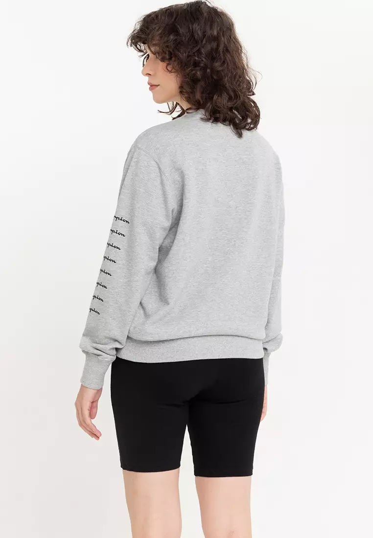 Buy Champion Japan Line Crew Neck Sweatshirt Oxford Gray S 2024 Online ZALORA Philippines