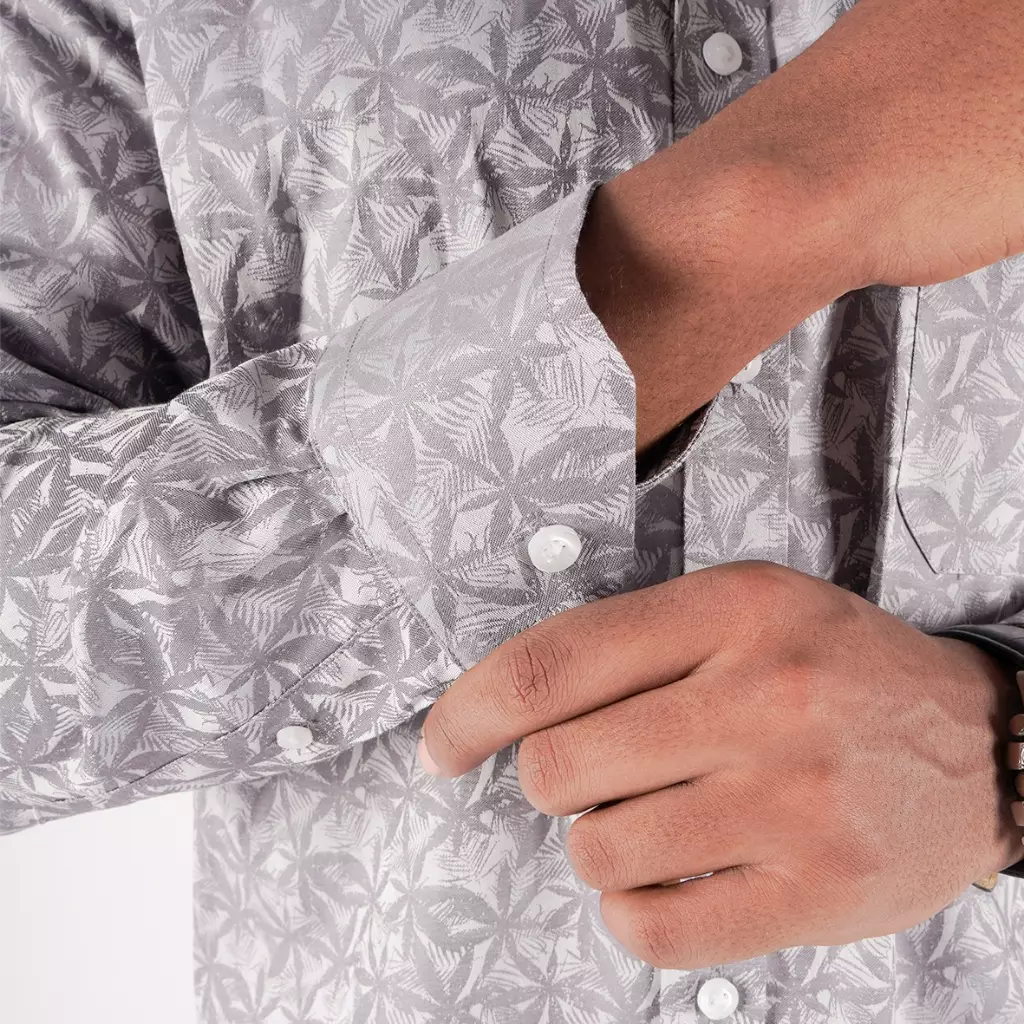 Kemeja Guy Laroche Lengan Panjang Bentley Dre Print