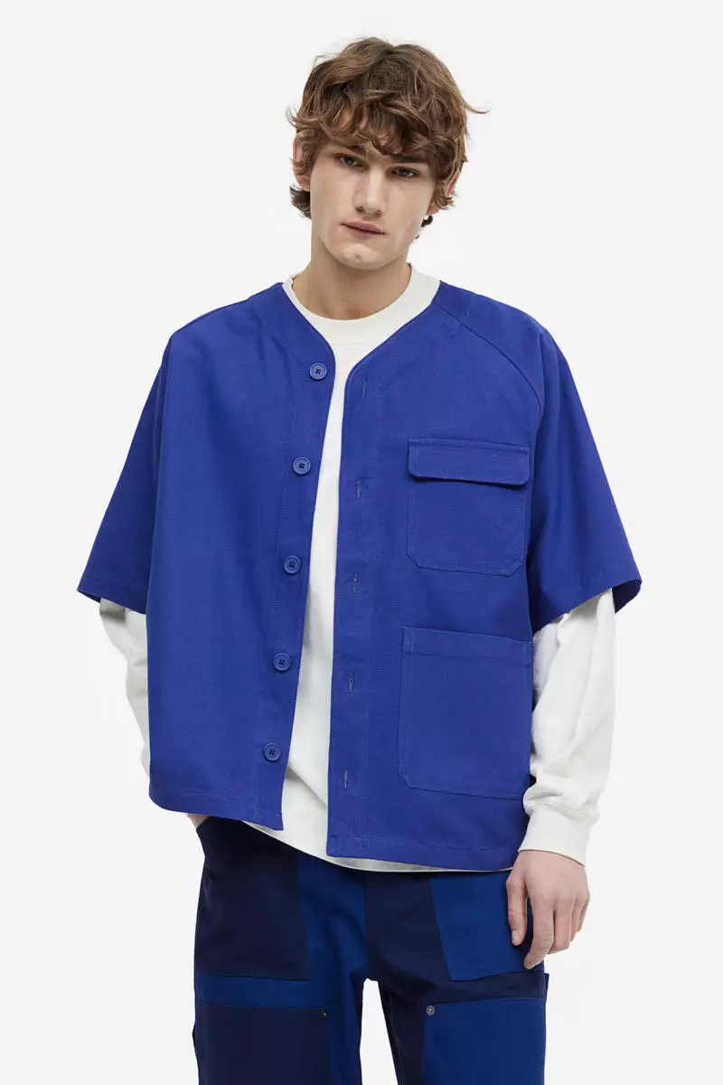 oversized baseball shirt