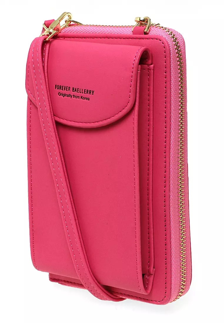 Tas Selempang Wanita Dompet Multifungsi Many Slot Material Kulit Leather ORIGINAL