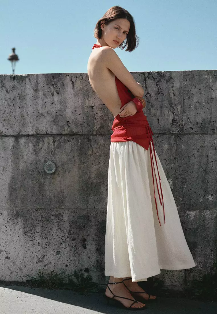 Heeled Sandals With Thin Strap