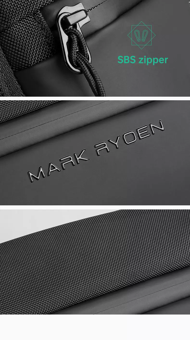 Mark Ryden MR8712 Tas Selempang Pria WaistBag Pria Crossbody Pria - BLACK