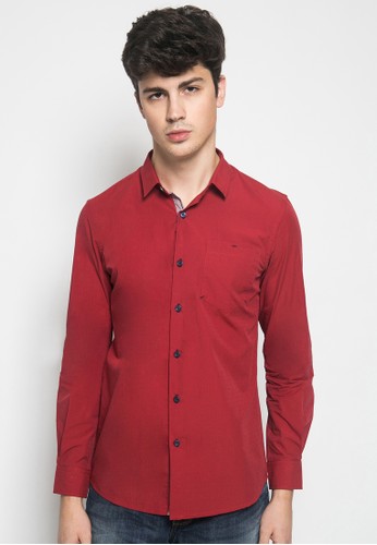 Jual Johnwin Johnwin - Slim Fit - Kemeja Casual Active - Full Motif