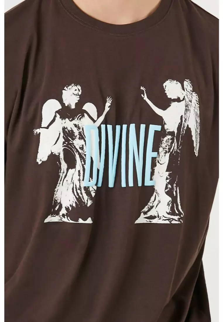 Angel t shirt forever 21 top