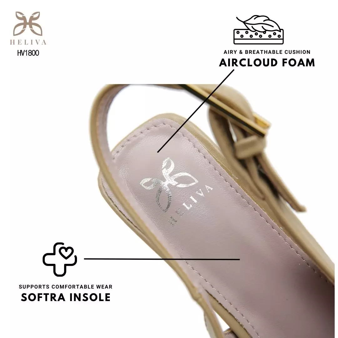 Heliva Paula Women High Heels Sling Back Sol 7cm