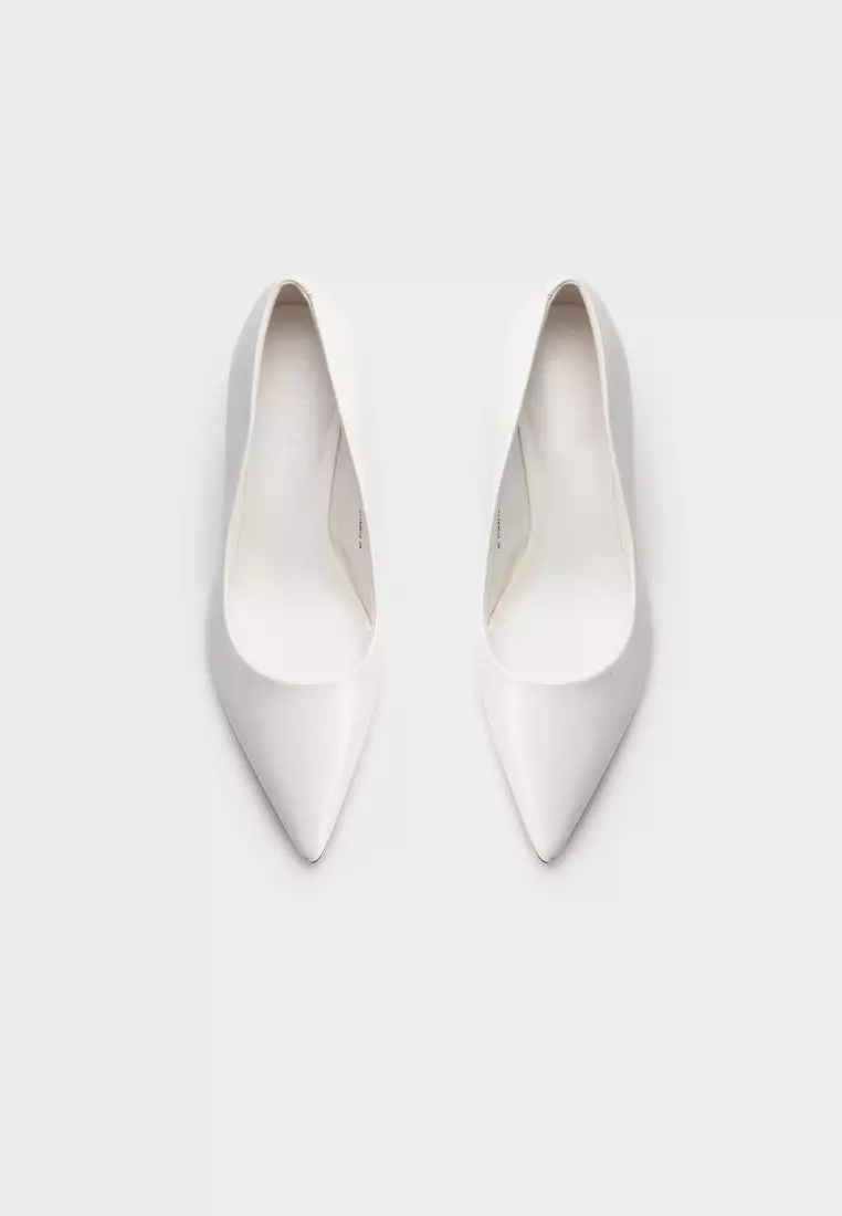 CLASSIC POINTED TOE MID HEEL PUMP