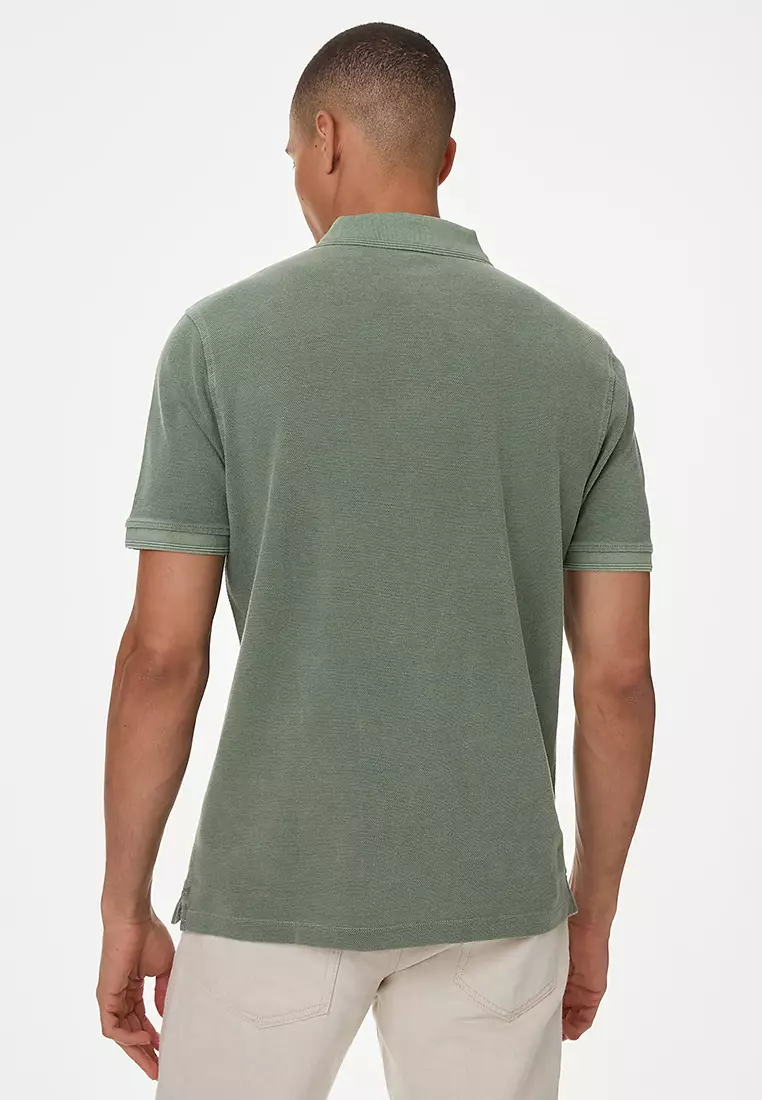 Pure Cotton Polo Shirt