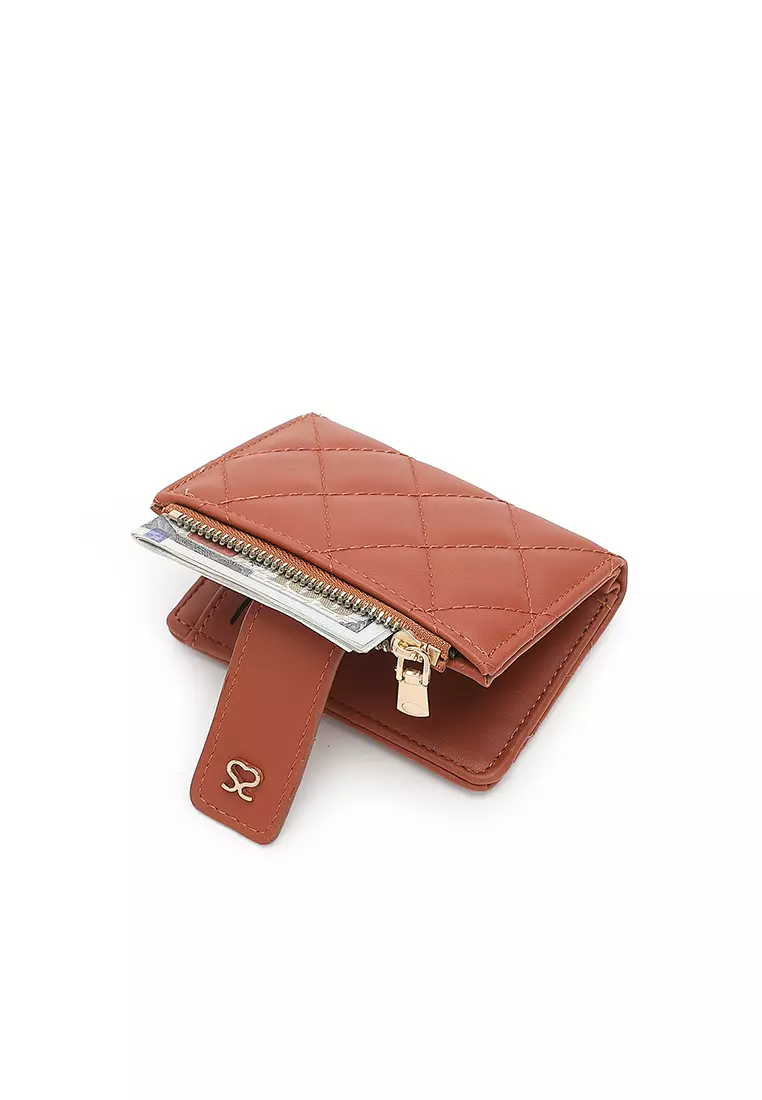 Women's Short Wallet / Purse (Dompet Wanita) - Cokelat