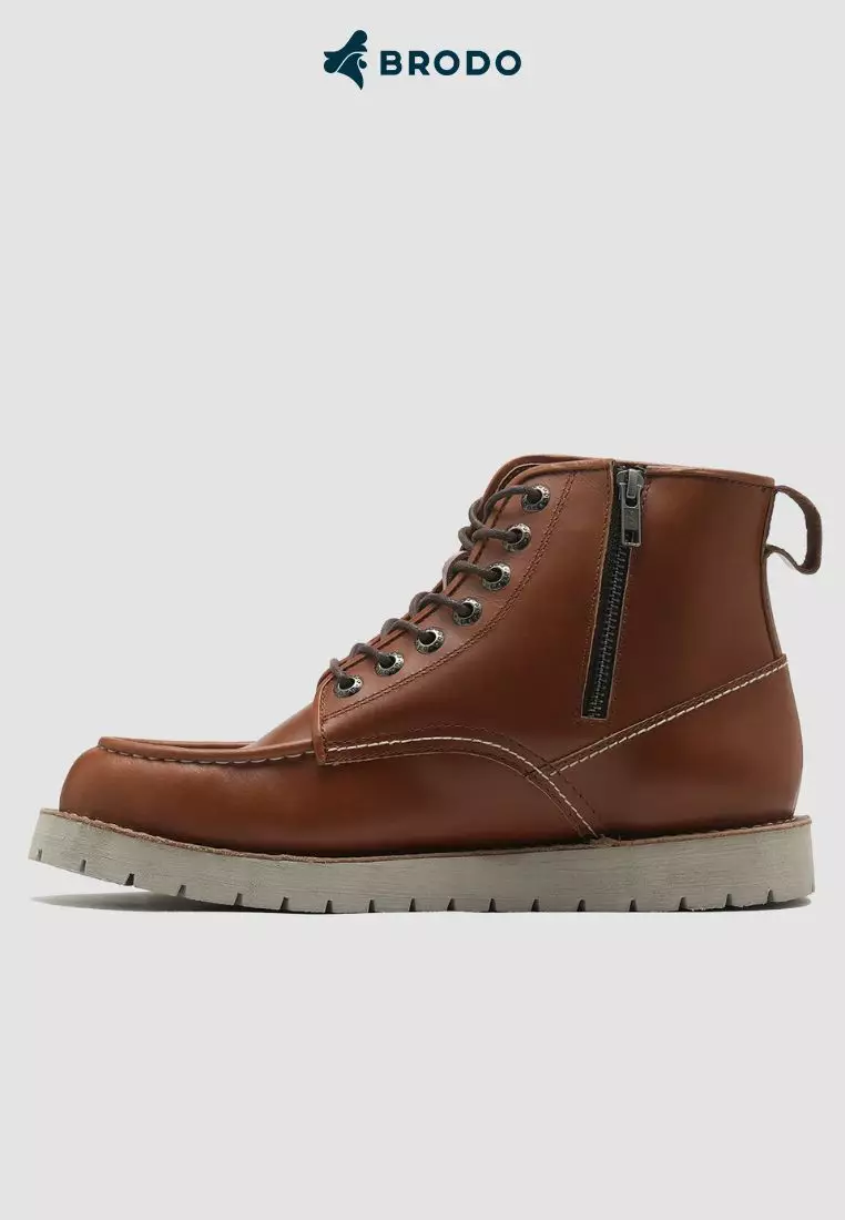 BRODO - Bianco Boots Heritage Brown