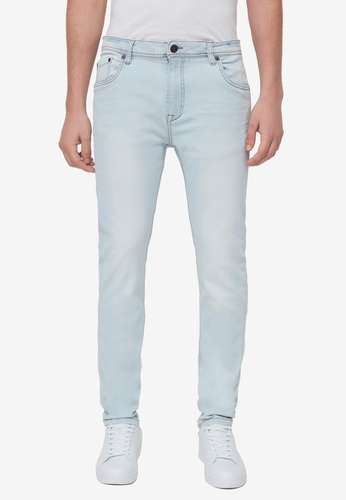 Buy Ovs Super Skinny Fit Stretch Jeans Online Zalora Singapore
