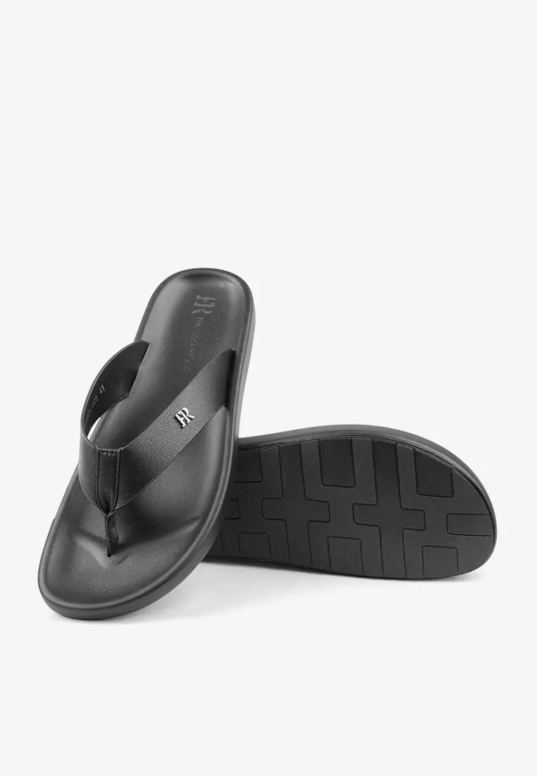 Sandal Jepit Pria Flip Flop Kulit Anti Slip M.Frosch