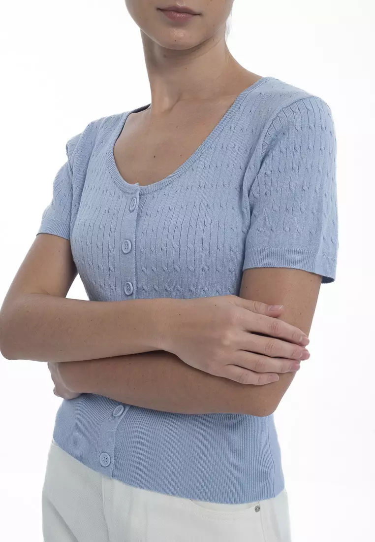 Ladies' Cable Knit Sweater