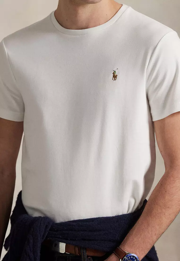 Custom Slim Fit Soft Cotton Short Sleeve T-Shirt