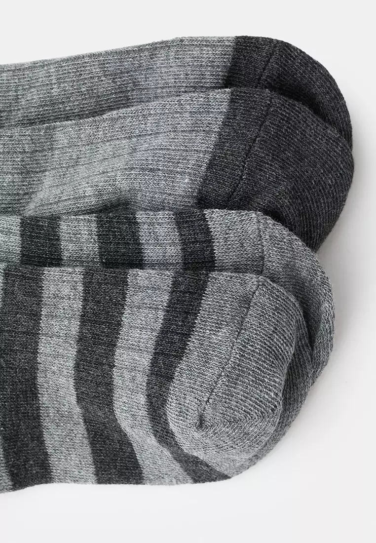 2 Pack Patterned Socks