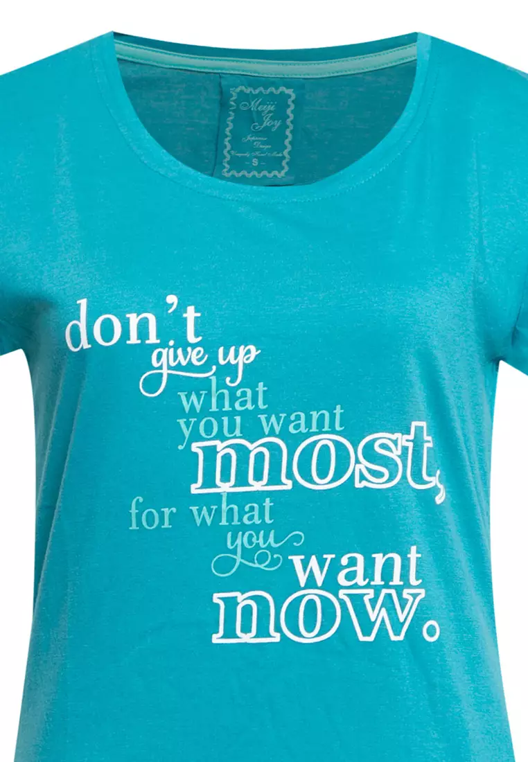 Tshirt Kaos Lengan Pendek Print