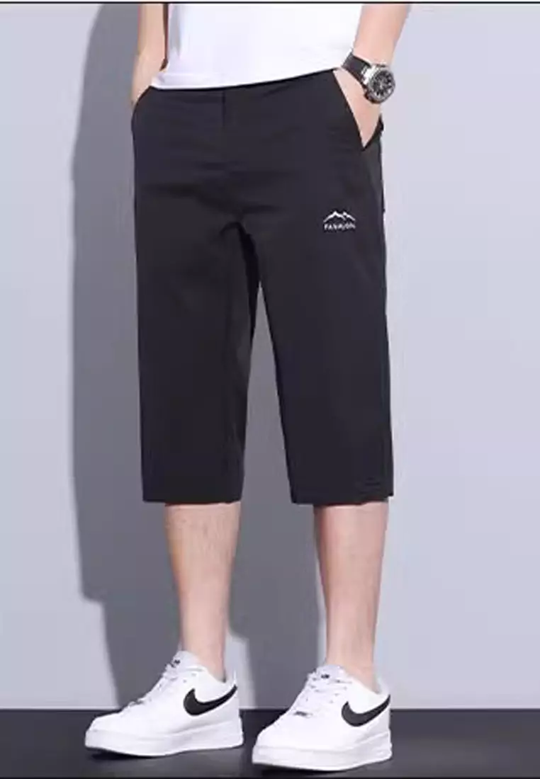 Casual Cropped Pants