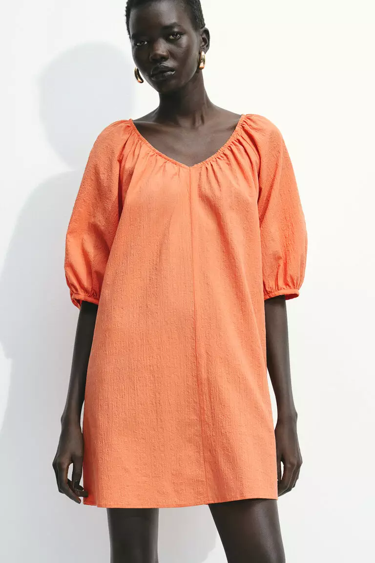 Tie-belt dress