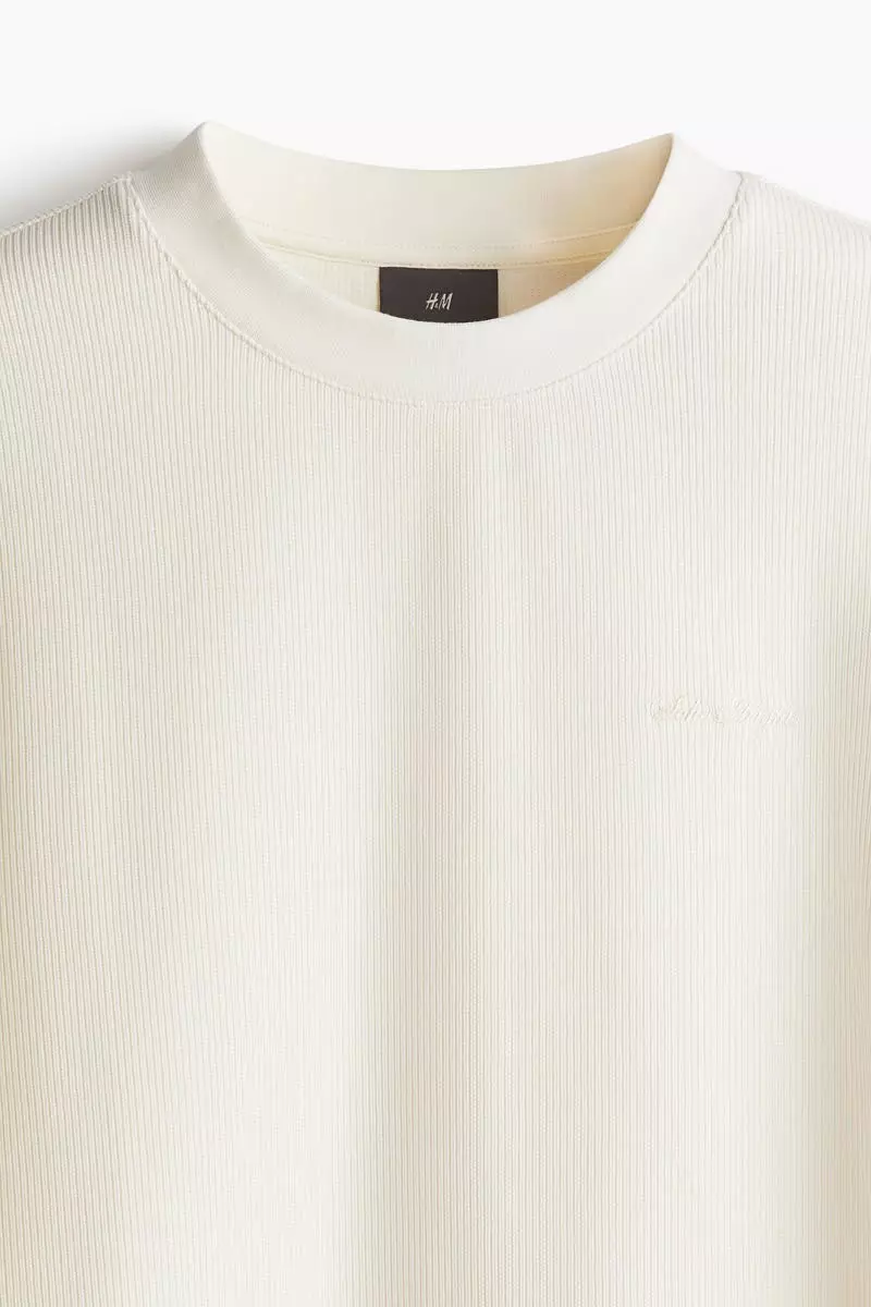 Loose Fit Long-sleeved jersey top