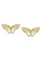 Sara Miller gold Sara Miller - Kew Butterfly Stud Earring - Gold (SAJ1004) 727E7ACD0A2DCCGS_1