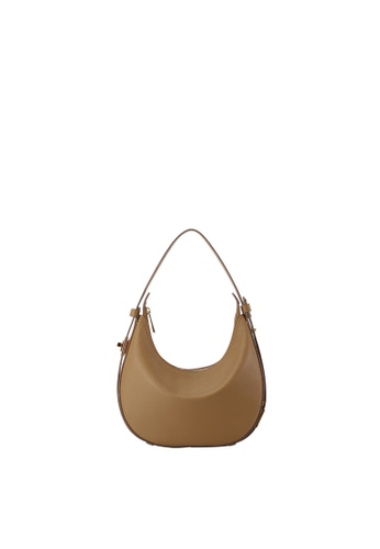 RABEANCO brown [Online Exclusive] RABEANCO NINA CRESCENT Crossbody Bag - Caramel 69227AC29119E7GS_1