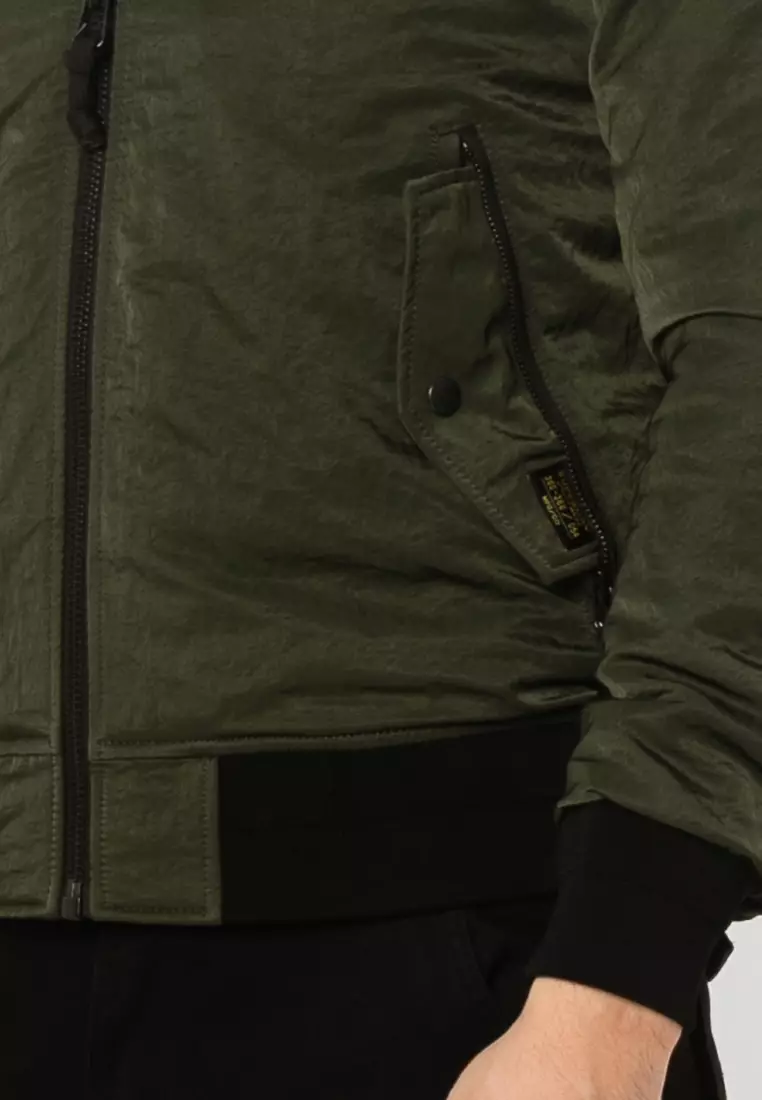 Military Hooded MA1 Jacket