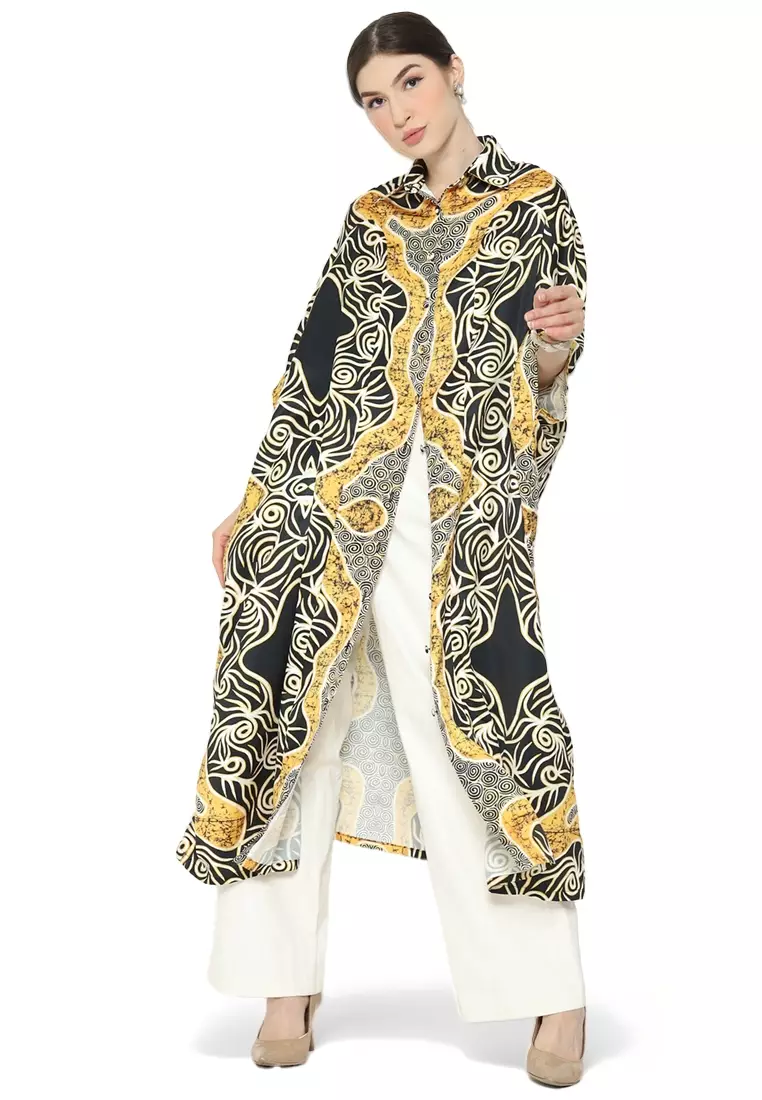 Kanzi Collared Kaftan