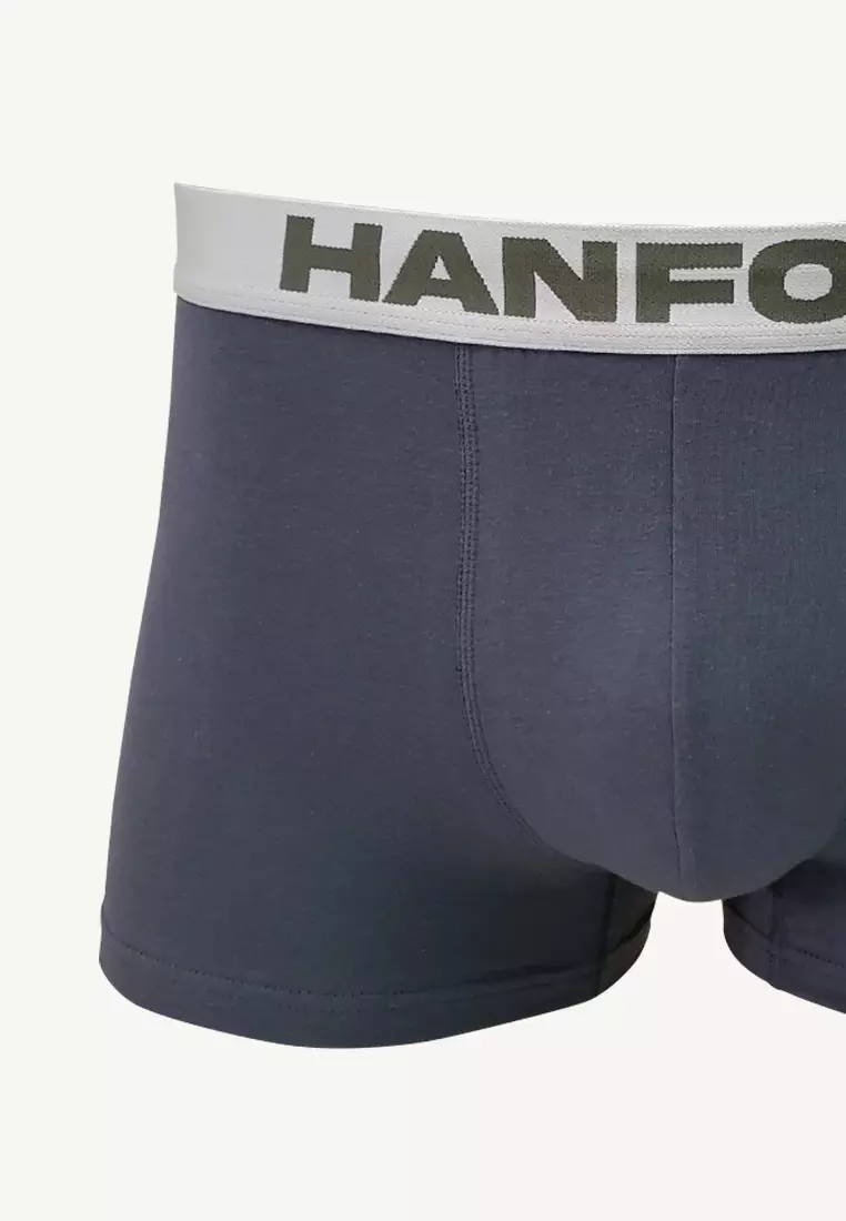 Cotton with Spandex Men's Boxer Briefs Core - Assorted Colors (3in1 Pack)