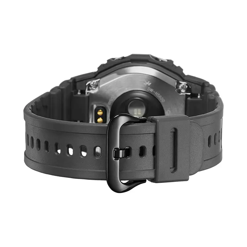 Jam Tangan Pria Casio G-Shock DW-H5600-1DR Smartwatch G-Squad Heart Monitor Digital Dial Black Resin Band