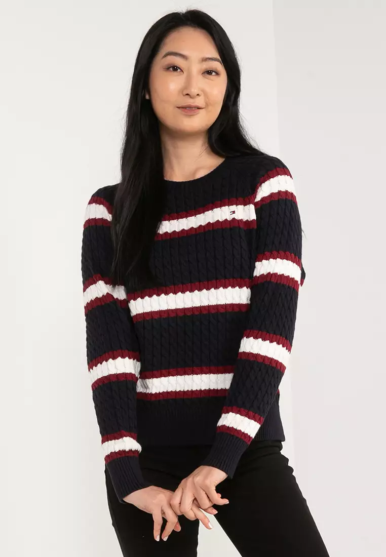 Tommy Hilfiger Colorblock Athletic Sweatshirts for Women