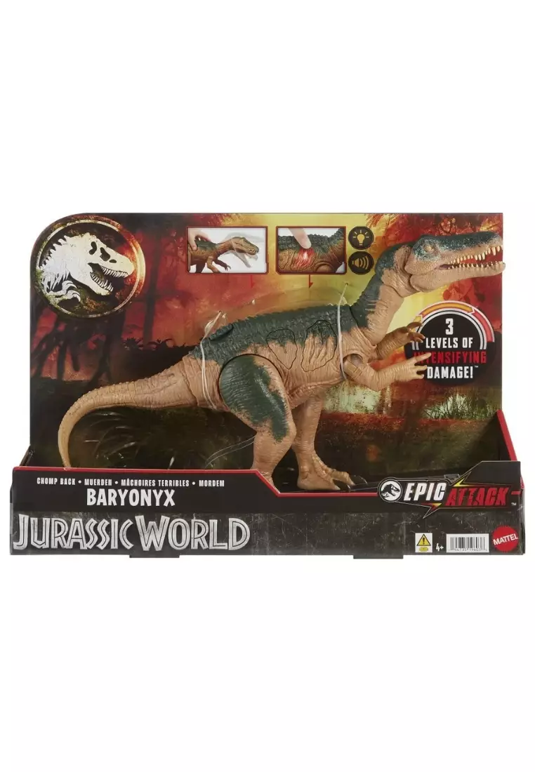 Baryonyx jurassic world toy sales