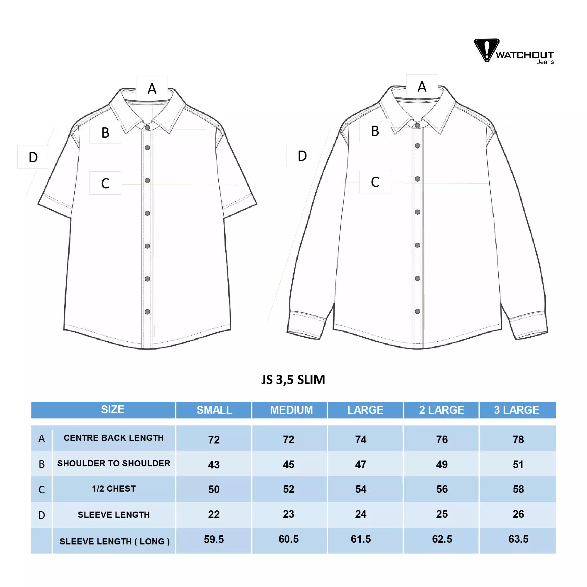 Watchout Pakaian Pria Edison Long Sleeve Shirt - JS303180002