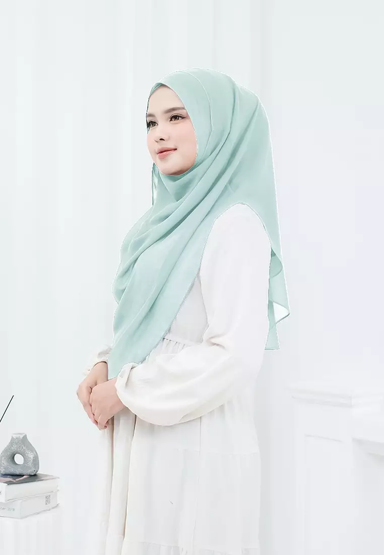HIJAB INSTAN ZHAZA - CYAN
