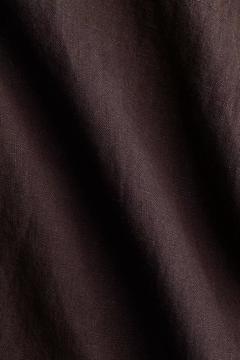 Linen halterneck dress