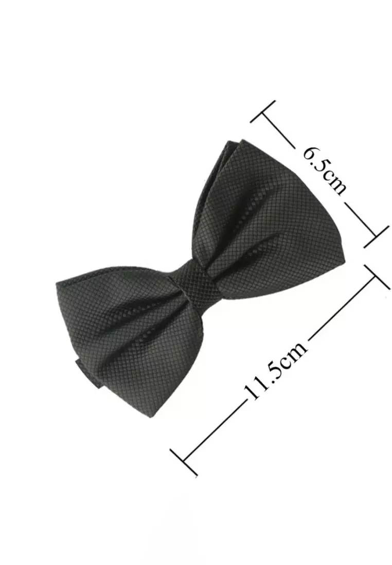 Dasi Kupu Kupu Black Bowtie Satin
