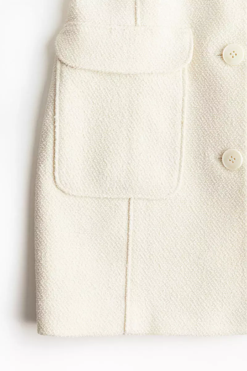 Bouclé blazer dress
