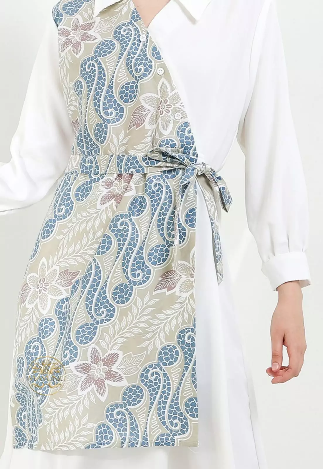 Azalea Parang Biru Dress Party Modern Premium