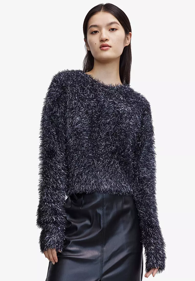 Fuzzy fur store sweater