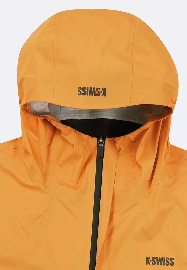 男裝 K-SWISS LOGO 防風防水輕量沖鋒衣 外套