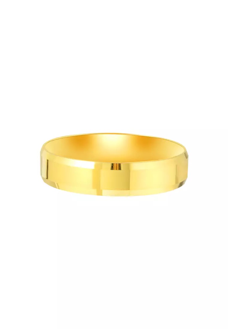 Ring plain gold clearance