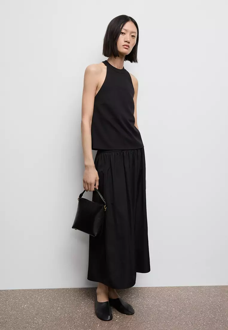 Halter Top With Low-Cut Back